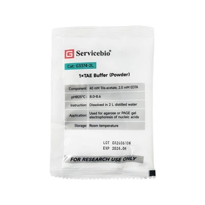 1 × TAE puffer (por)